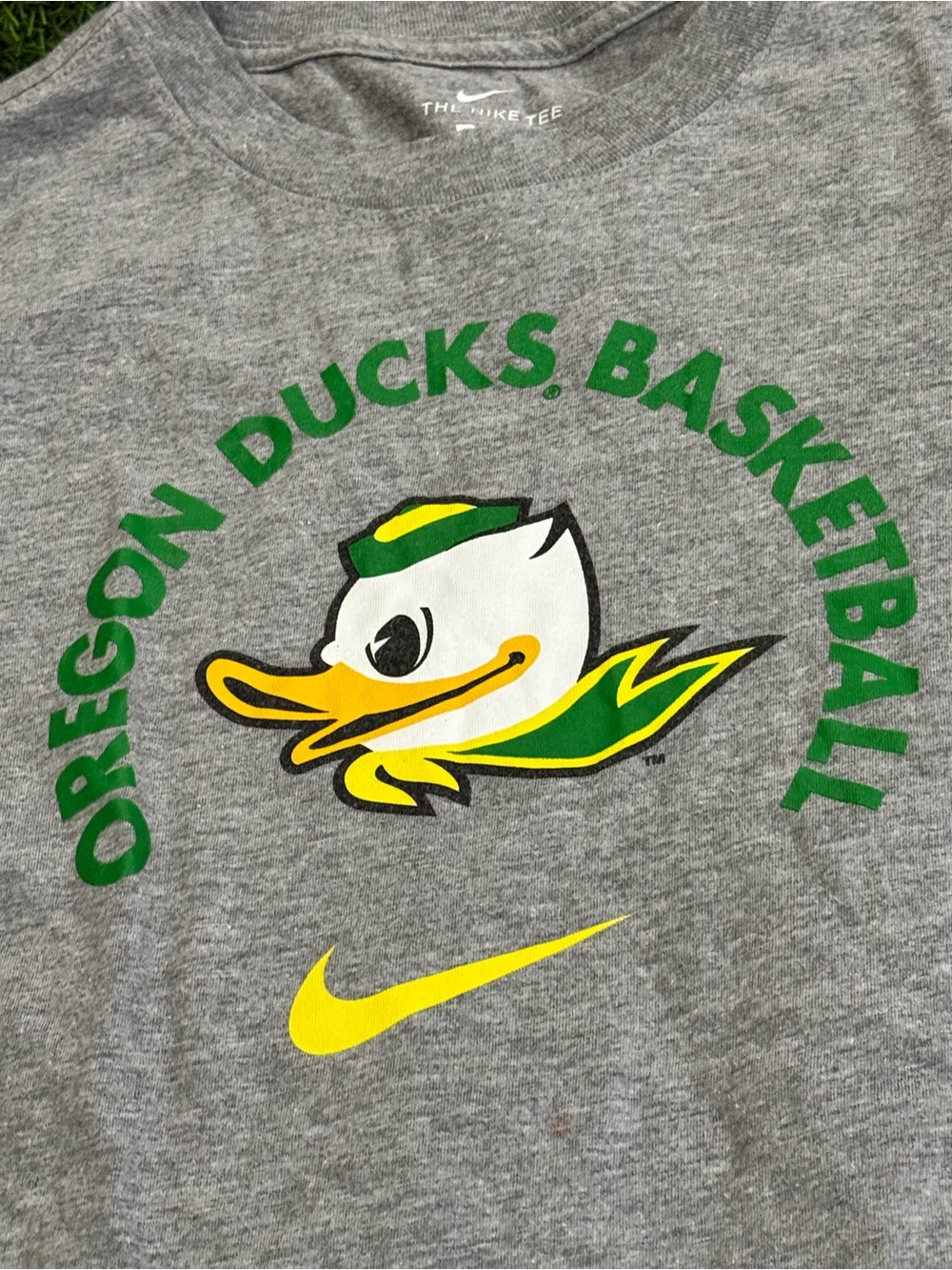 Nike Oregon Ducks Basketball Youth Tshirt - collegiate